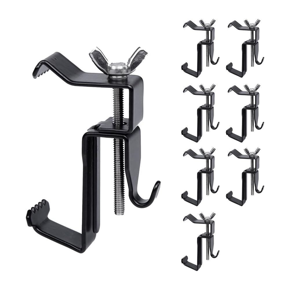 Osmond 8Pcs Brick Hangers, Adjustable Brick Clips For Outdoor Hanging, Suitable For 1.75 Inch-2.8 Inch Wide Bricks
