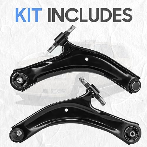Front Lower Control Arms w/Ball Joints Suspension Kit for Nissan Rogue 2.5L 2008-2013 08 09 10 11 12 13,for Nissan Rogue Select 2.5L 2014-2015 14 15 (2pc) - Image 5