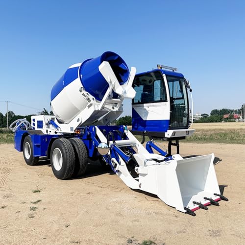 Self-Loaded Concrete Mixer Truck for Contractors