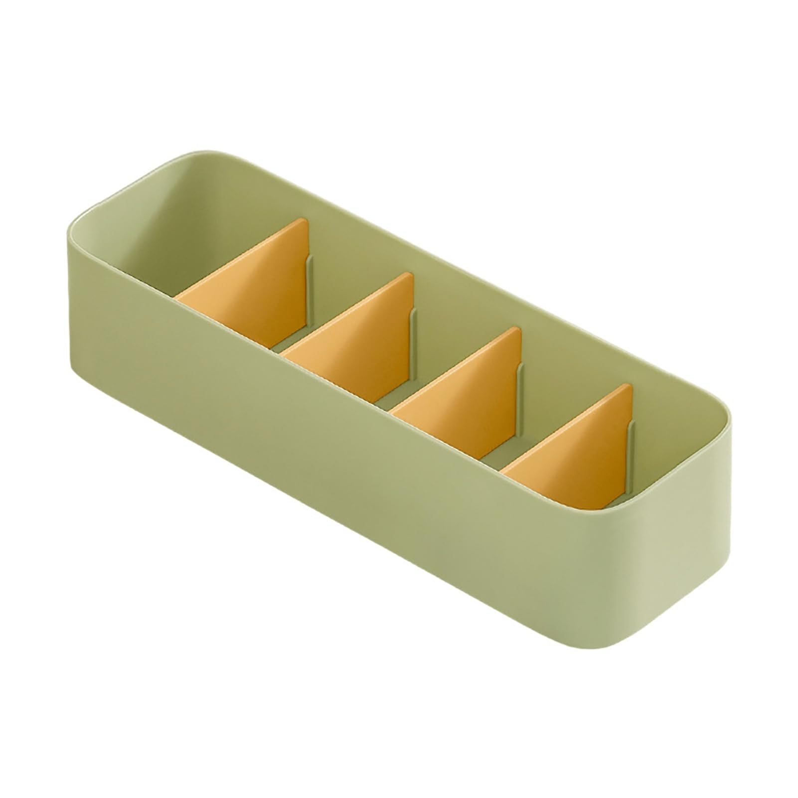 Glifora Drawer Storage Box - with Removable Partition Panel Container, Stackable Space Saving Storage Bin for Household