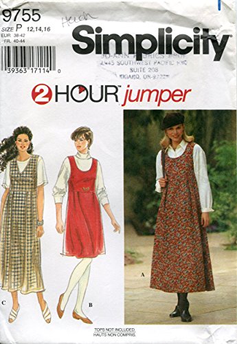 Patron Simplicity 9755 ajusté pour coudre une robe sans stress
