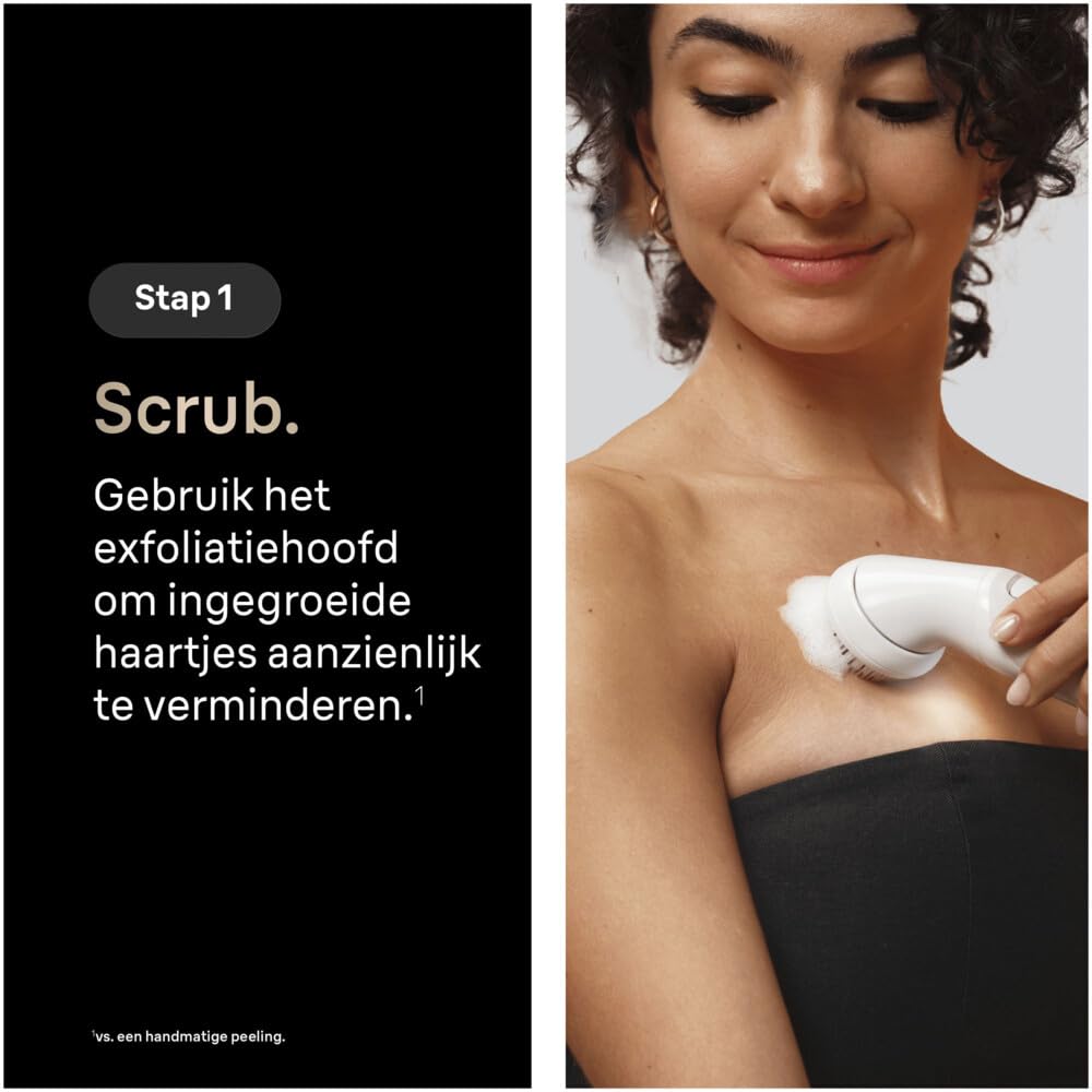 Braun Silk Epil 9 Flex SkinSpa Depilator elektryczny dla kobiet Elastyczna głowica 360° do prostej depilacji, golarka elektryczna dla kobiet, długotrwała gładka skóra, mokra i sucha, z mini trymerem