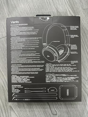 SoundMAGIC Vento P55 Casque Filaire, Basses puissantes, Hi-FI, stéréo, à Isolation phonique, avec câbles Amovibles, pour Audiophile, Gris Acier - Les Beatles, Paul McCartney, John Lennon, RIngo Starr, George Harrison SoundMAGIC Vento P55 Casque Filaire, Basses puissantes, Hi-FI, stéréo, à Isolation phonique, avec câbles Amovibles, pour Audiophile, Gris Acier – Image 5