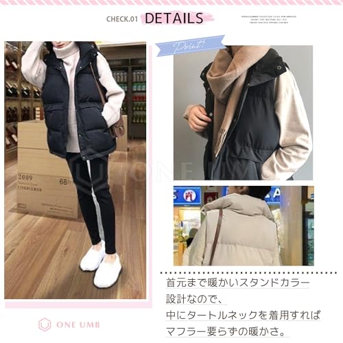 ワン アンブ ダウンベスト レディース アウトドア 軽量 アウター の商品画像 3