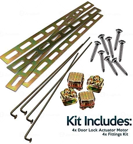 Miniatura 7 de ZONETECH Actuador universal de alta potencia para cerradura de puerta de automóvil, mecanismo de bloqueo automotriz duradero de alta calidad