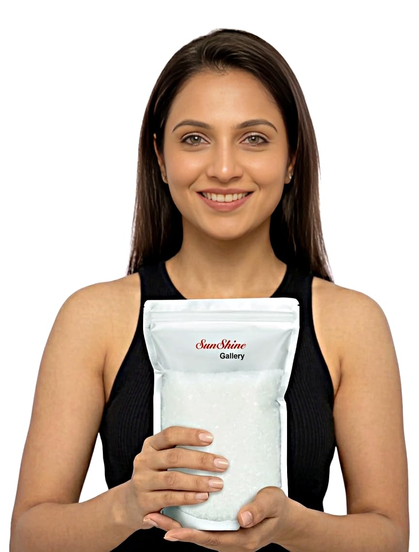 SunShine Gallery | Epsom Bath Salt Crystal and Bath | for Refreshing Bath Soak | Relieves Aches & pain RELAXES MUSCLES, SOOTHE TIRED, ACHING FEET,ELIMINATES TOXINS (1KG Packing)-image-44