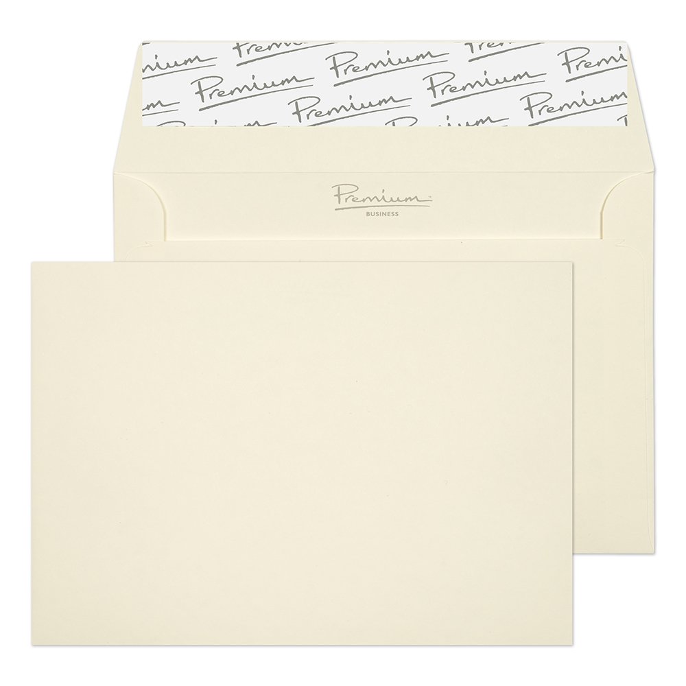 Blake Premium Business | sobres C6 marfil (11.4 x 16.2 cm) | 500 unidades | papel de 120gr | certifcado FSC | sobres con tira autoadhesiva | de oficina/comerciales | crema | modelo 71880