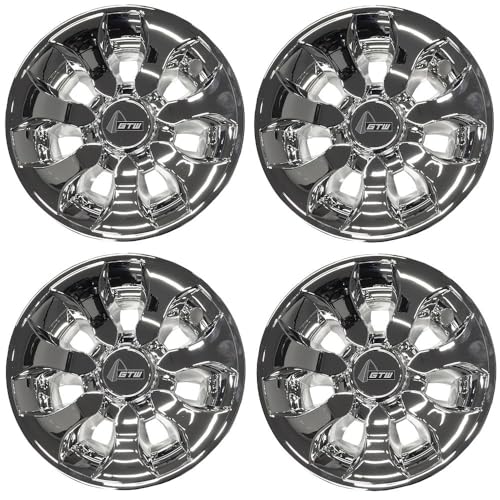 GTW Drifter 8 inch Golf Cart Wheel Covers Hub Caps Universal Fit | Set of 4