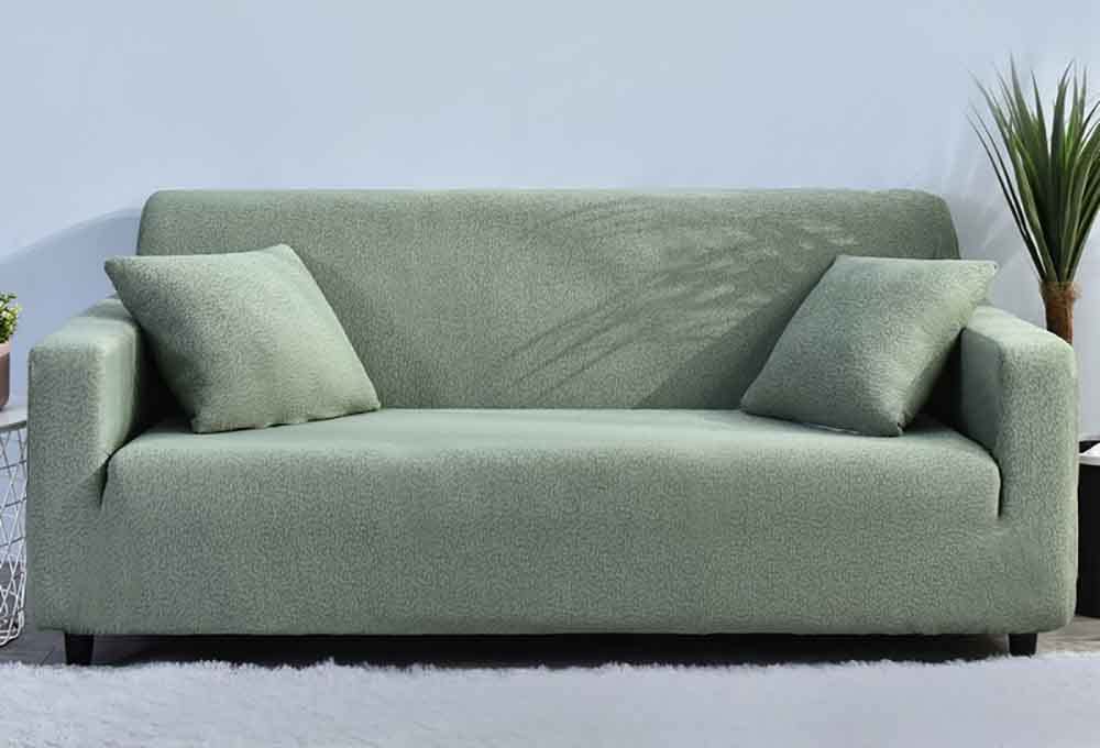 Housse de canapé de protection XL extensible vert anti-animaux et enfants