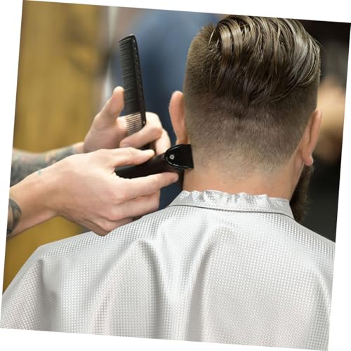 Capas para colorear cabello Homoyoyo para salón para adultos 2 piezas blancas impermeables para peluqueros y clientes miniatura 5
