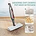 6 Pack Steam Mop Pads for Shark Lift-Away Pro Genius S3973, S3973D, S3973WM, S5002Q, S5003A, S5003D, S5004, S6001W, S6002, S6002C, S6003D, S6003W Touch-Free Dirt Grip Washable Replacement Mop Pads
