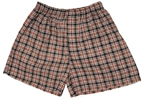 Up2date Fashion Men's 3-Pack Woven Boxer Shorts3