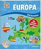  WAS IST WAS Stickeratlas Europa: mit über 100 Stickern