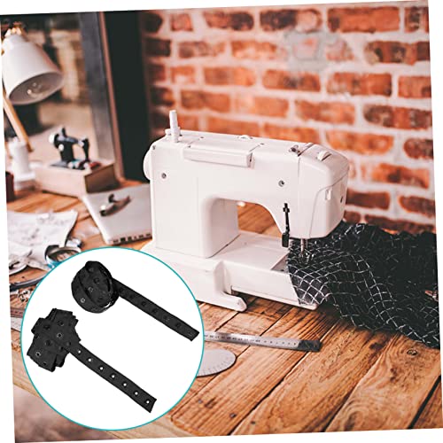 Magiclulu 1Pc Buckle Belt Zipper Tape Garment Tape Crafting Tape Baby Tape Press Stud Tape Polyester Ribbon Fasteners Sewing Snap Button Belt Snap Button Ribbon For Clothing Sewing Belt Baby #TOP7