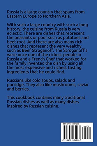 Russian Cookbook: Beef Stroganoff, Pelmeni, Borsch and Many Other Traditional Recipes From Russia (5