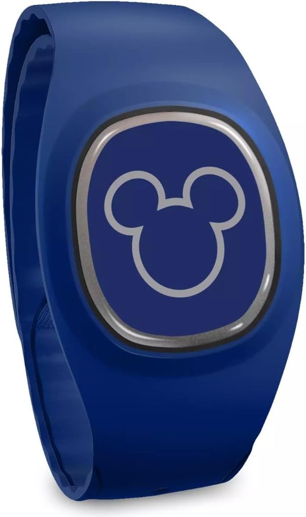 Band+ Black Interactive Smart Wristband for Theme Parks, Park Attractions Compatible Wearable Device (Blue)