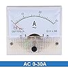 Sourcingmap AC 0-30A Analog Panel Ammeter Gauge Ampere Current Meter 85L1 #2