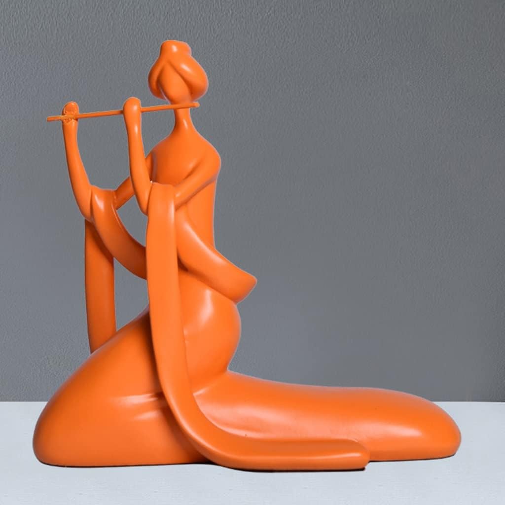 Light-Colored Jewelry Porch Living Room TV Cabinet Wine Cabinet Furniture Abstract Beauty Female Art Decoration (Color : A, Size : One) (A One)