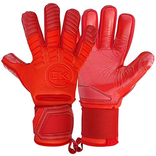 GK Saver United Pro Torwarthandschuhe, Unisex, Rot, 7 Cover