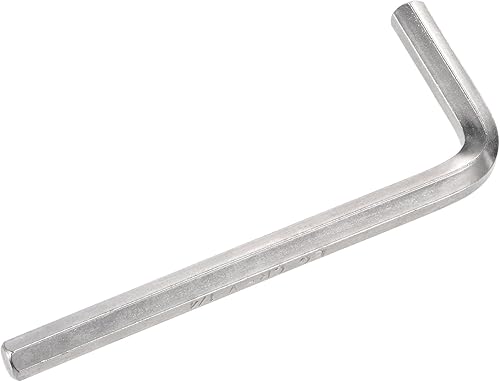 Miniatura 5 de uxcell Llave hexagonal de 1/4", herramienta de reparación CR-V en forma de L