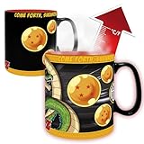 ABYSTYLE - Taza termo-reactiva DRAGON BALL Z Shenron - Producto oficial - Taza Heat Change - Capacidad 460 ml