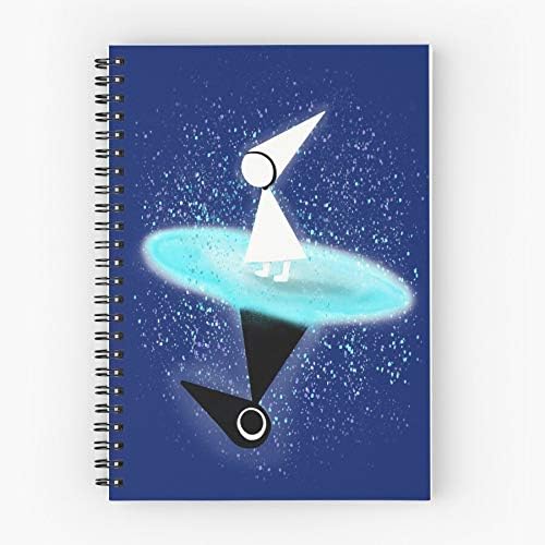 Valley Mobile Crow Games Monument Ida Indie Cute School Five Star Spiral Notebook With Durable Print