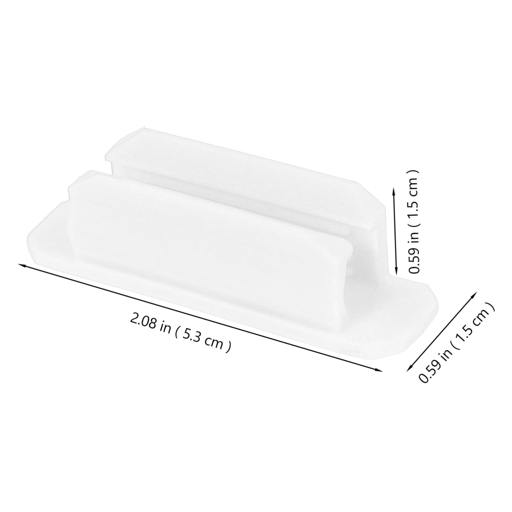 NOLITOY 50piezas Clips Sujetapapeles De Autoadhesivos Para Bolígrafos y Lápices Juego De Soportes Para Escritorio Para y Organización De Material Escolar
