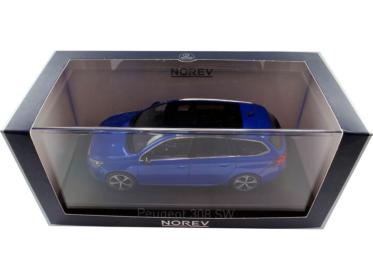Amazon.co.jp: Noreb 1/43 Peugeot 308 SW GT 2020 Vertigo Blue
