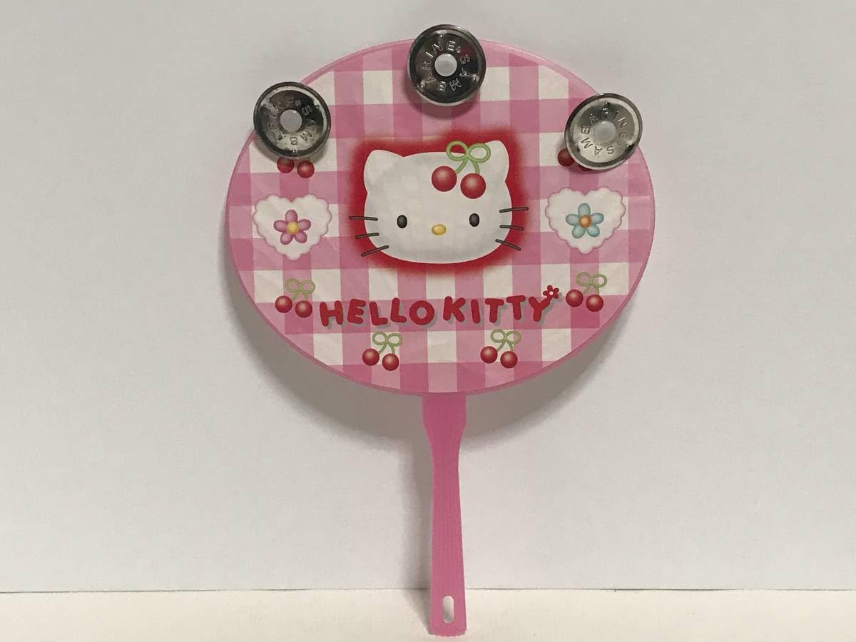 希少♡　ハローキティ　レトロ　楽器　おもちゃ　2001　マラカス　鈴　リングベル 希少♡ ハローキティ レトロ 楽器 おもちゃ 2001 マラカス 鈴