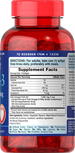 Vitamínicos, omega 3 s Marca Puritan's Pride (3)
