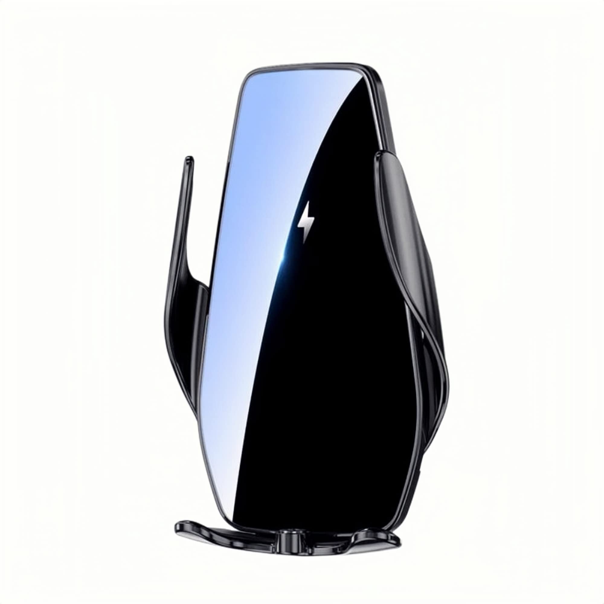 YCTech Wireless Car Charger - Auto Sensor Fast in Car Phone Holder Wireless Charger for Air Vent Mount, for iPhone 11 12 13 14 Pro Max Plus Mini, Samsung Galaxy S23 S22 S21 S20 FE Plus Ultra (Black)