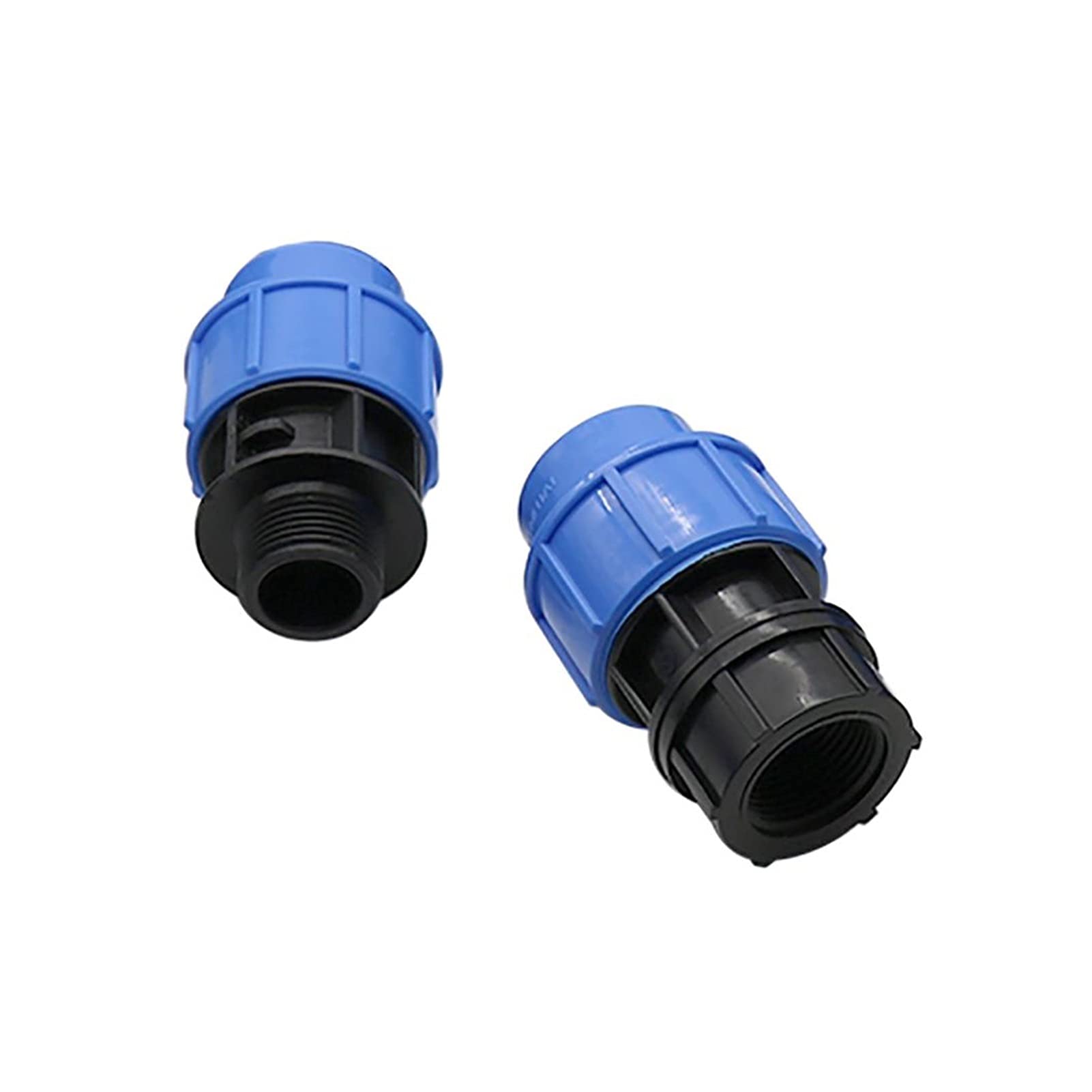 Adaptateur connecteur de tuyau 20 mm étanche à filetage double 1/2"