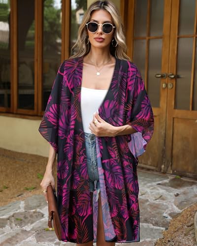 Image of Swimsuit Coverups for Women Sarong Beach Bikini Wrap Sheer Short Skirt Chiffon Scarf for Swimwear