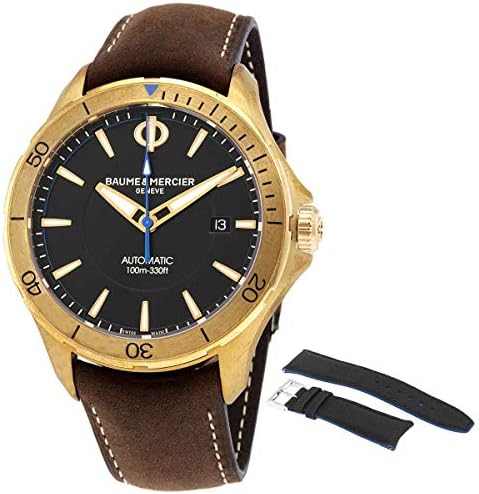 Baume et Mercier Clifton Club Automatic Black Dial Ladies Watch 10500