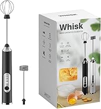 Primesky® Milk Frother Hand Blender Coffee frother Electric USB Rechargeable Electrics Foam Maker Electric Coffee Beater for Cappuccino Whisker for Egg Blender