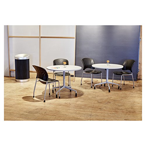 Safco Products 9799Bl At-Your-Disposal Vertex Waste Receptacle, 38-Gallon, Black #TOP5