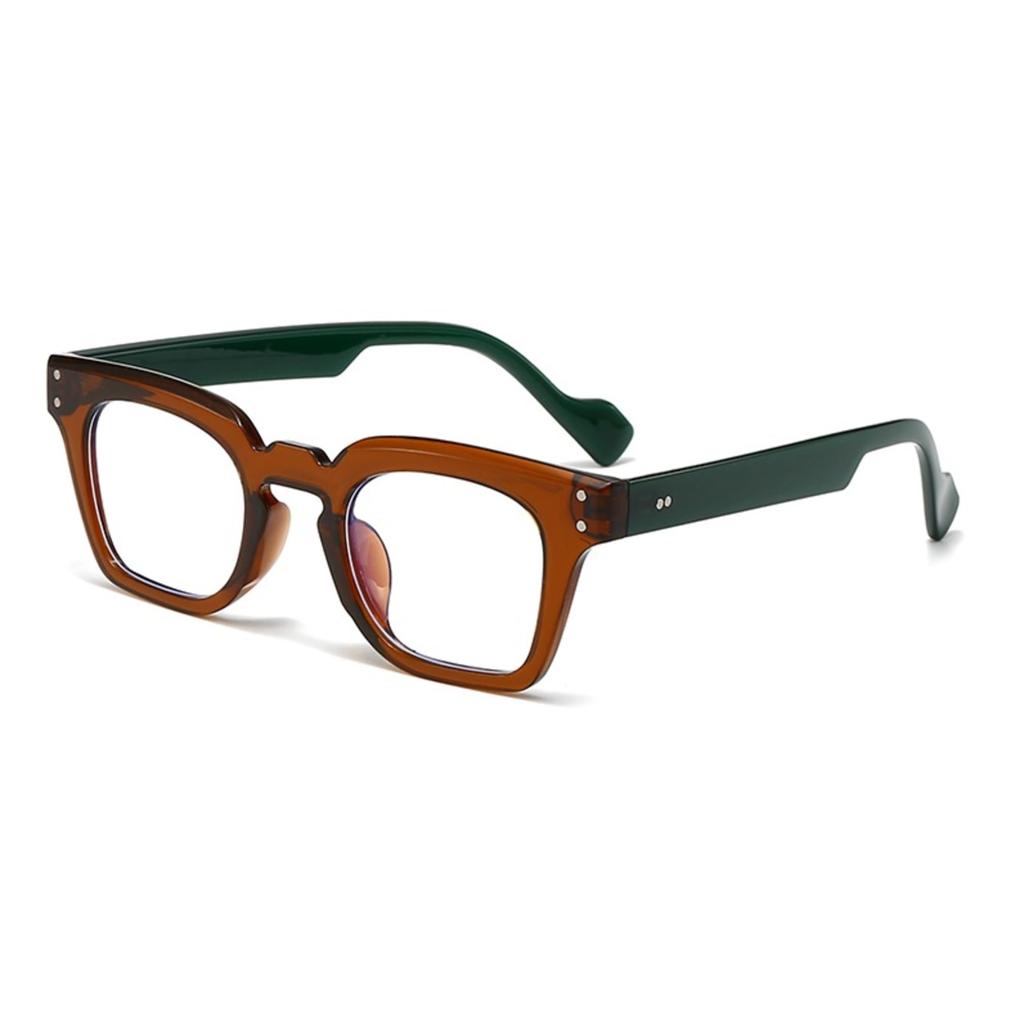 Modern Rectangular Plastic Unisex Sunglasses UV 400 Protected Medium Size (200)-image-3