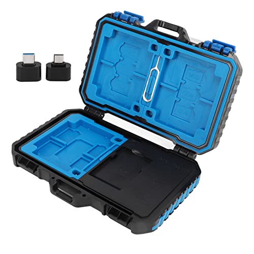 Portable Memory Card Case Large Capacity Memory Card Case Lightweight Waterproof Outdoor Portable #TOP10