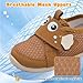 FEETCITY Baby Shoes Girls Boys Barefoot Walking Shoes Flexible Infant Sneaker Newborn Crib Shoe Brown