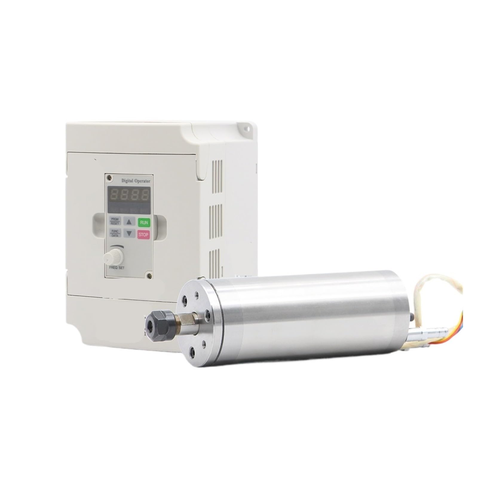 KACOME 300w Spindle Kit Water-Cooled Spindle Motor 60000rpm Water-Cooled 1000Hz/ 1.5kw Spindle Drive