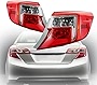 munirater 1 Pair of Tail Lights Brake Lamp Assembly Replacement for 2012-2014 Toyota Camry Left and Right Side 8155006470, TO2805114, 8156006470, TO2804114