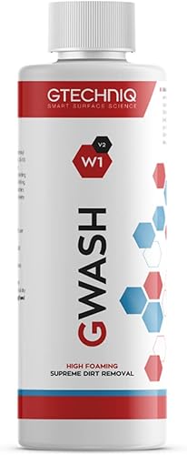 Gtechniq - W1 GWash - Gran contenido de espuma, rompe el vínculo entre la película de suciedad y la pintura mínima abrasión superficial retención de disponible en Yaxa Peru
