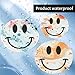Meothan 8 Pcs Diamond Art Coasters Kits for Adults with Holder Cork Pads, Smile Face Diamond Dots Art Painting Coasters Crafts Kit for Home Office Decor (4x4in)