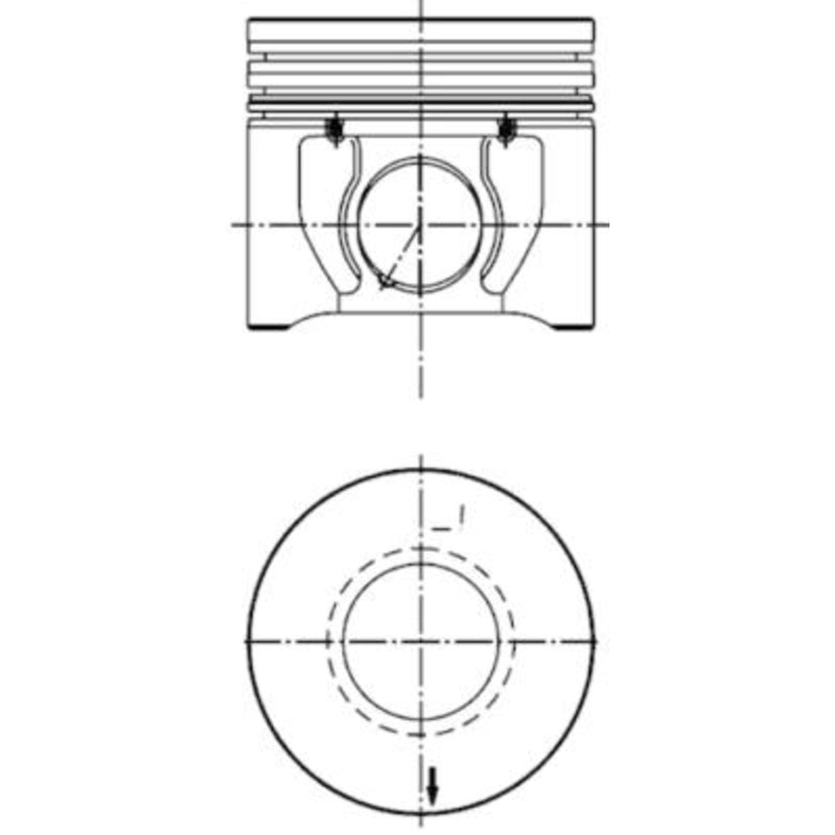 KS KOLBENSCHMIDT 40 171 600 motore stanze