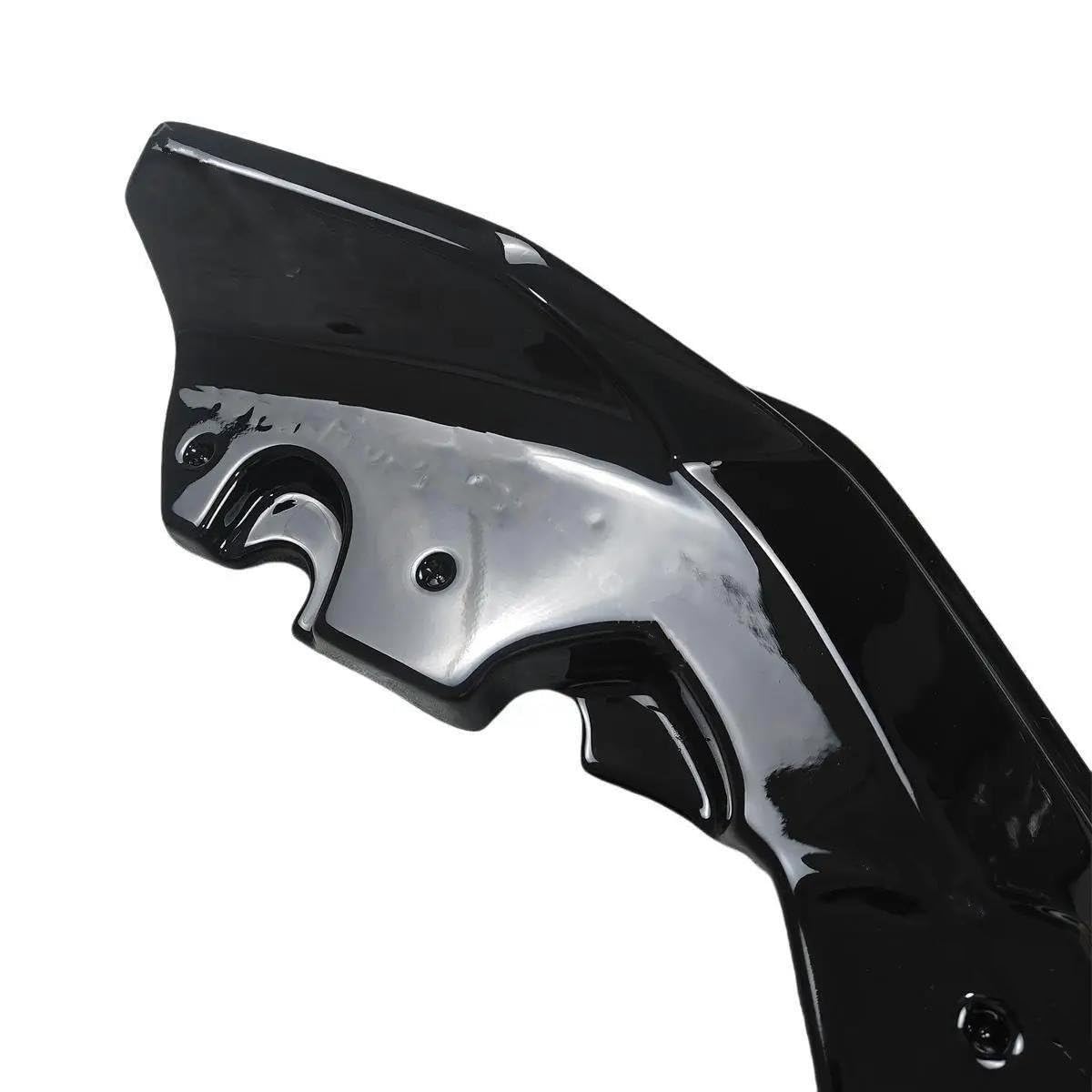Für F40 M-Paket M135i 128ti 2019–2024 Heckstoßstangen Seitendiffusor Im Maxton Stil 1:1 ABS Schwarz Tuning-Teil