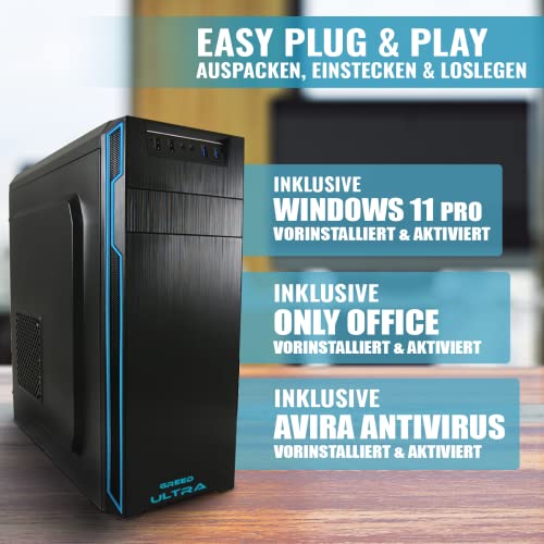 Office-PC Greed Ultra PC mit Intel Core i7 4790