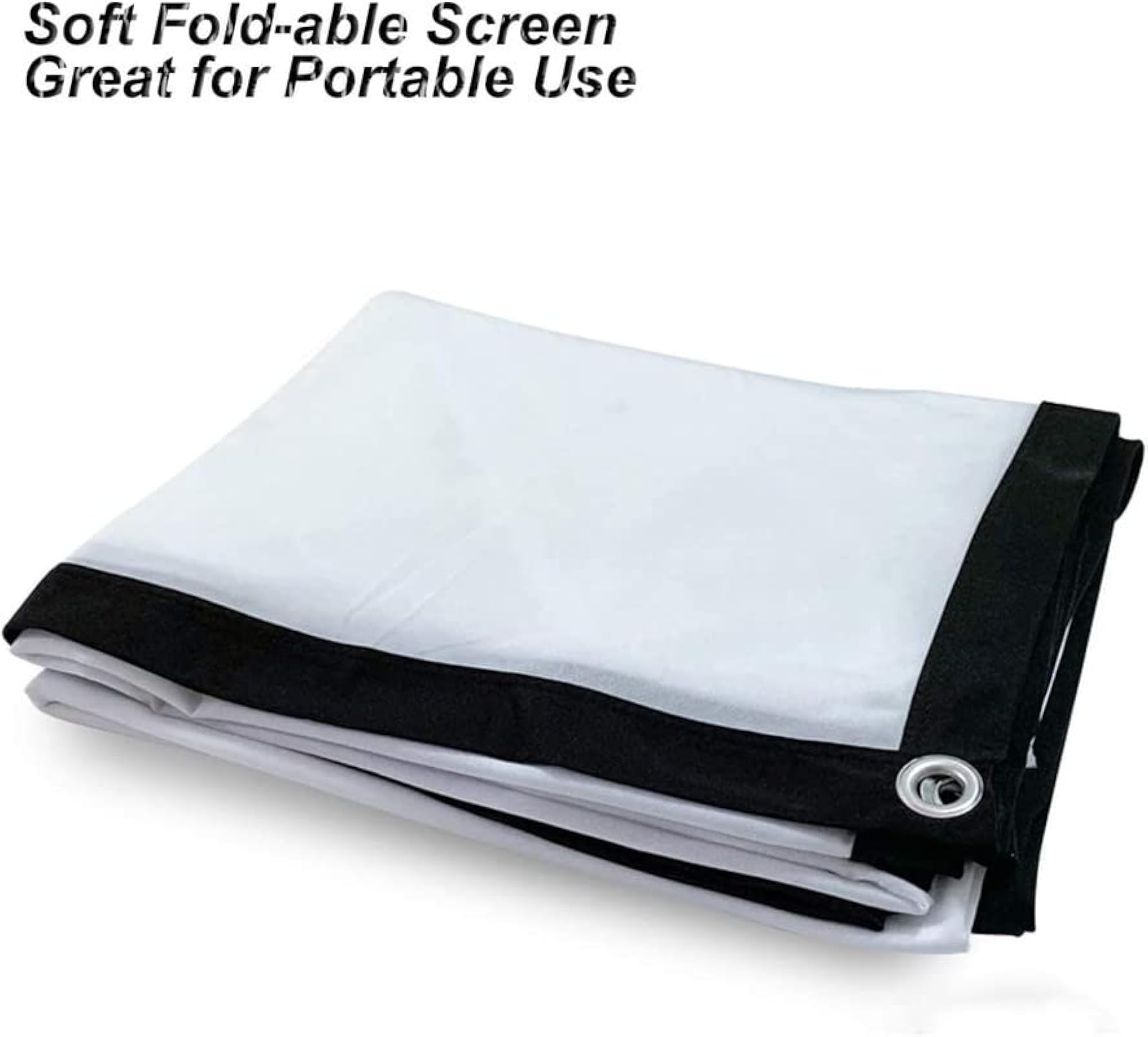 Eyelet Projector Screen, 60 Inch Diagonal