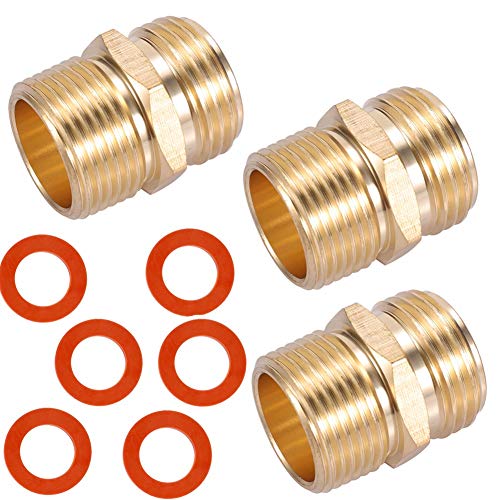 Buy Brass Pipe to Hose Fitting,3/4 NPT Male X 3/4 Hose Thread Male