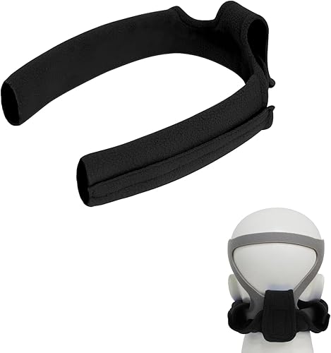 CPAP - Funda para correa para el cuello, cojín universal reutilizable, cómodo y suave, para la mayoría de los demás tocados, no más marcas de correa