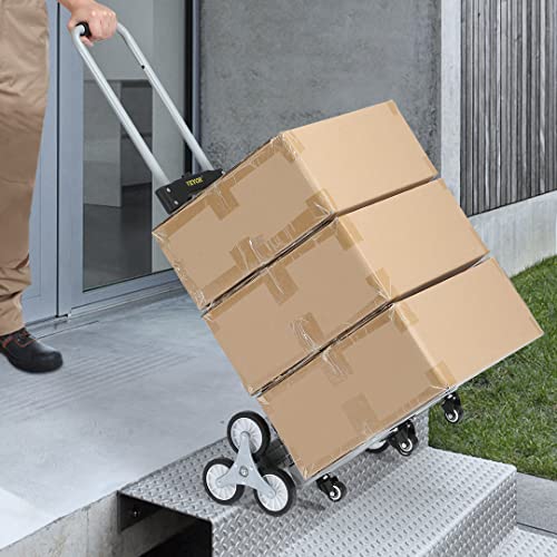 Vevor UTILITY CART TCS1 Stair Climbing Cart, 220 Lbs Load Capacity, Foldable Hand Truck thumb #9